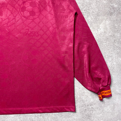 【正規品1994-1995 asics AS ROMA home L/S shirt】