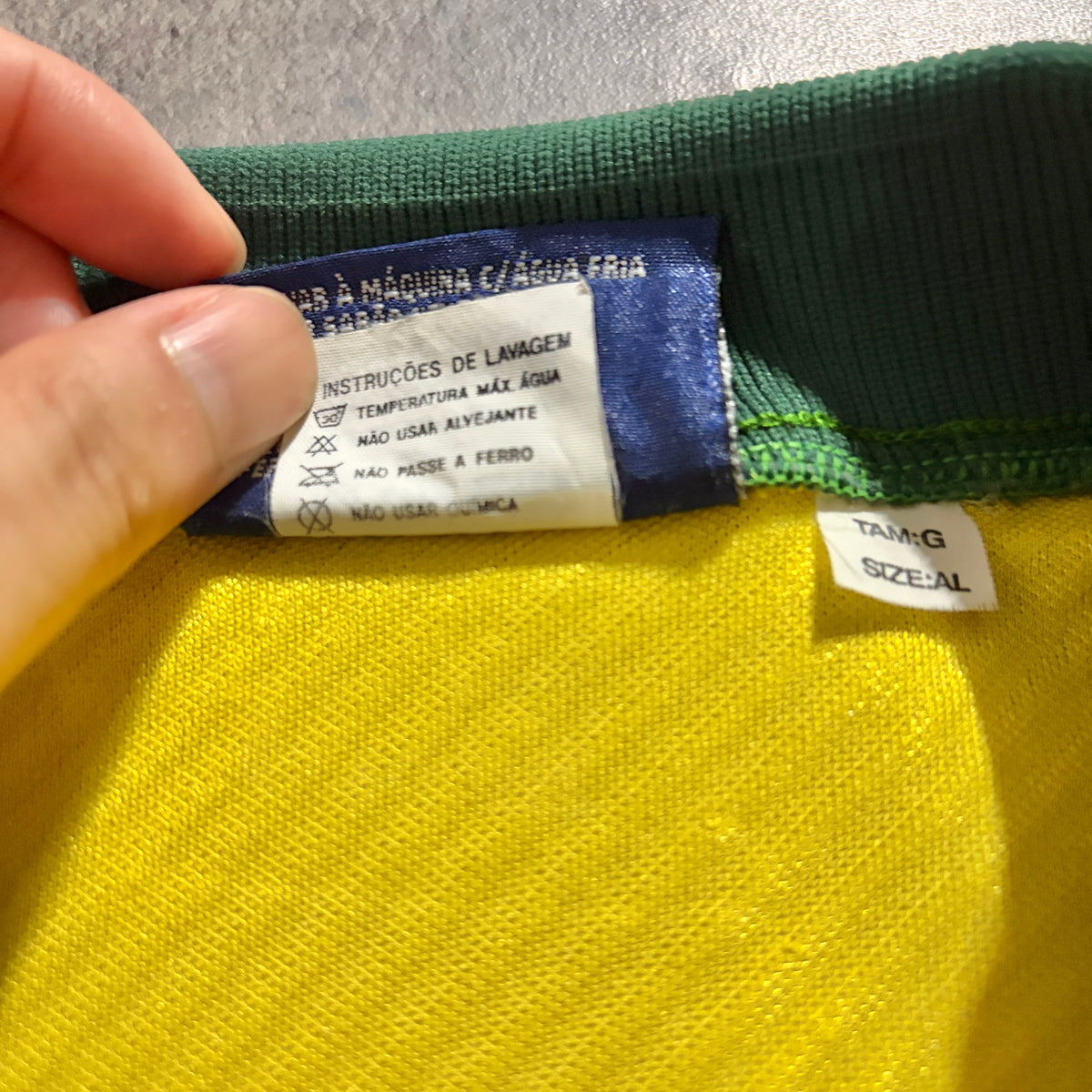 【正規品1994-1997 UMBRO Brazil home #7】