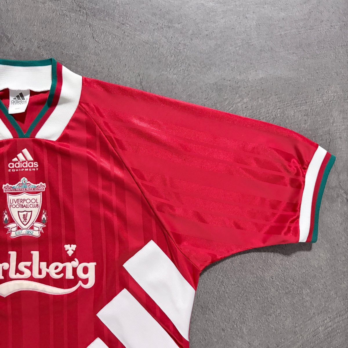 【正規品1993-1995 adidas Liverpool home shirt】