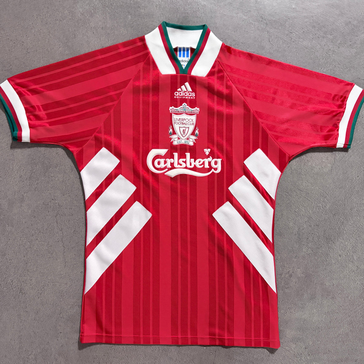 【正規品1993-1995 adidas Liverpool home shirt】