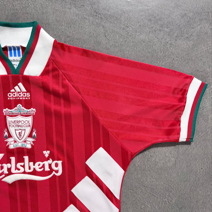 【正規品1993-1995 adidas Liverpool home shirt】