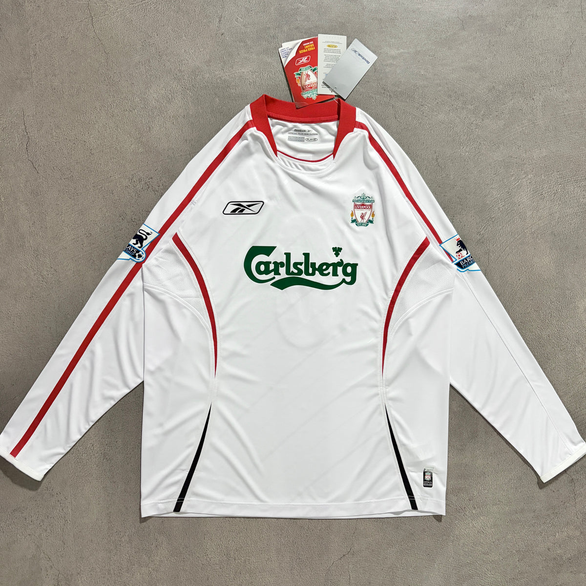 【BNWT正規品2005-2006 Reebok Liverpool away GERRARD #8】