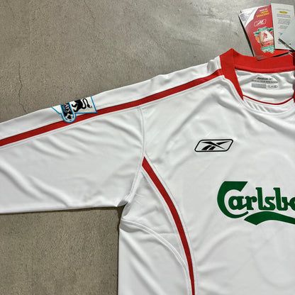 【BNWT正規品2005-2006 Reebok Liverpool away GERRARD #8】