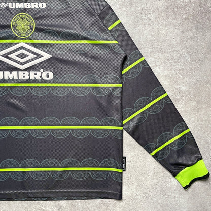 【正規品1998-1999 UMBRO Celtic away L/S shirt】