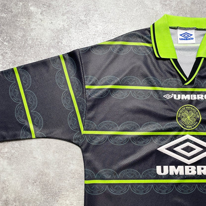 【正規品1998-1999 UMBRO Celtic away L/S shirt】