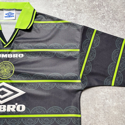 【正規品1998-1999 UMBRO Celtic away L/S shirt】