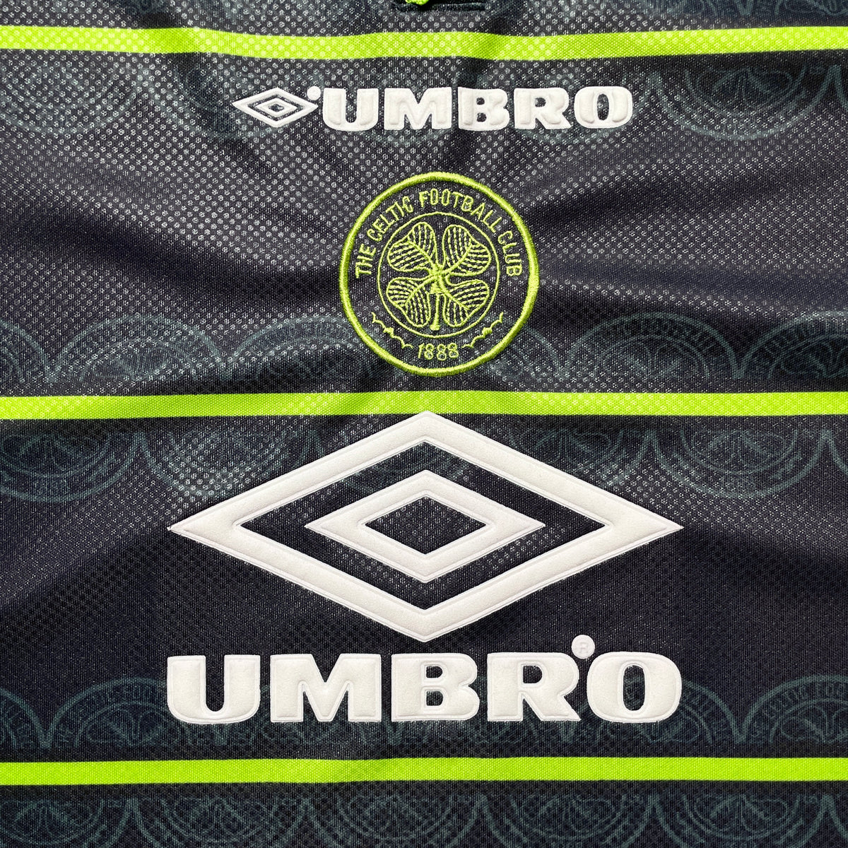 【正規品1998-1999 UMBRO Celtic away L/S shirt】