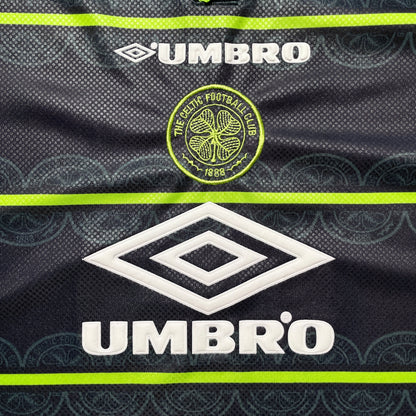 【正規品1998-1999 UMBRO Celtic away L/S shirt】