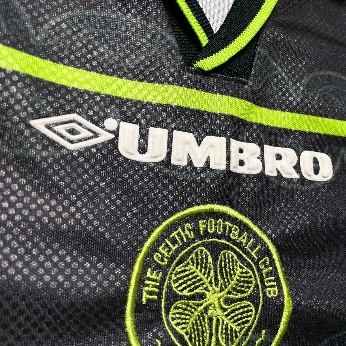 【正規品1998-1999 UMBRO Celtic away L/S shirt】