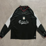 【正規品2002-2003 Reebok Liverpool away L/S shirt】