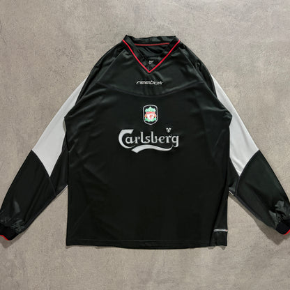 【正規品2002-2003 Reebok Liverpool away L/S shirt】