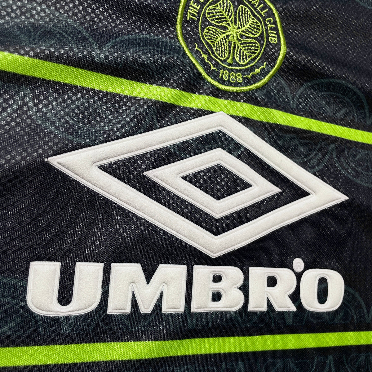 【正規品1998-1999 UMBRO Celtic away L/S shirt】