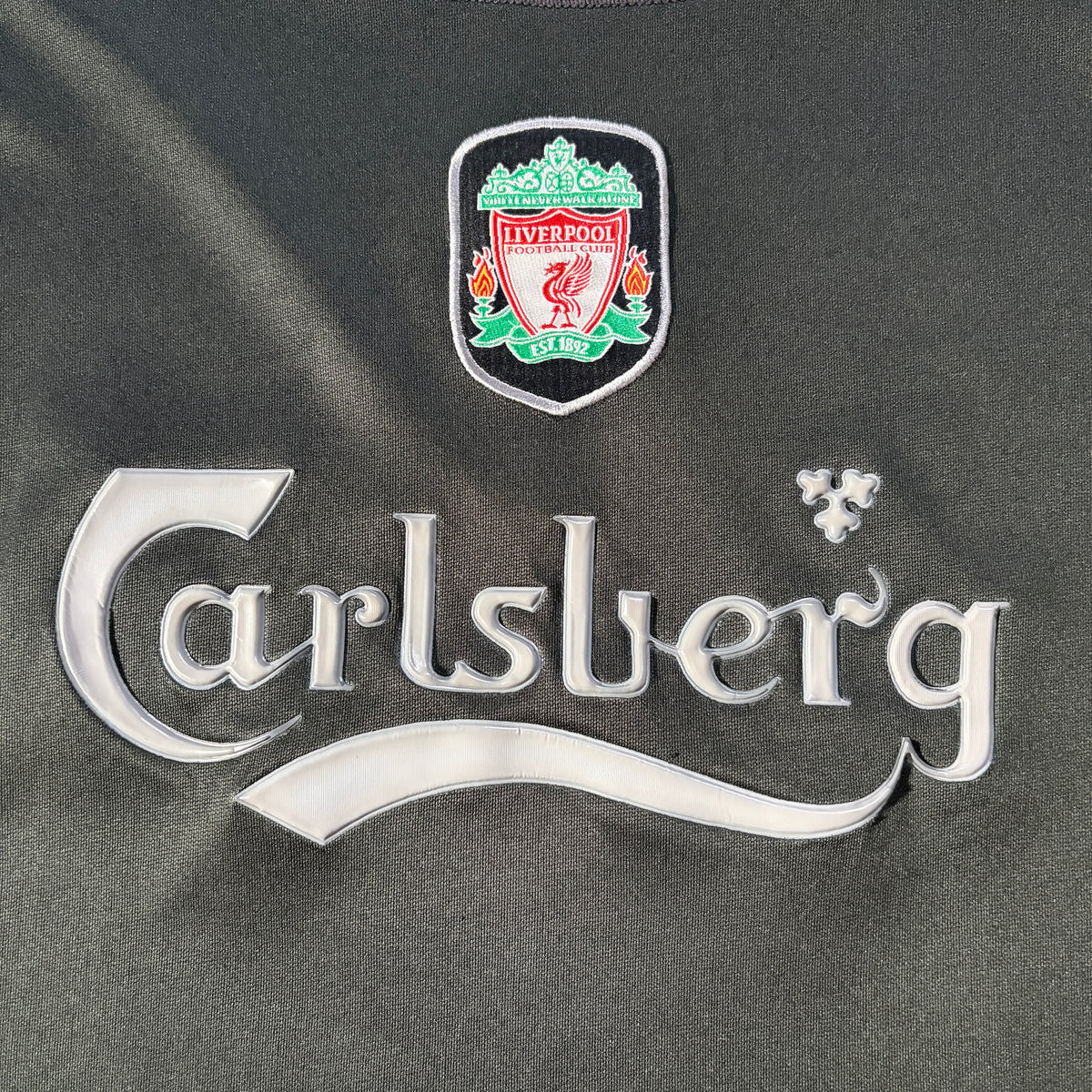 【正規品2002-2003 Reebok Liverpool away L/S shirt】