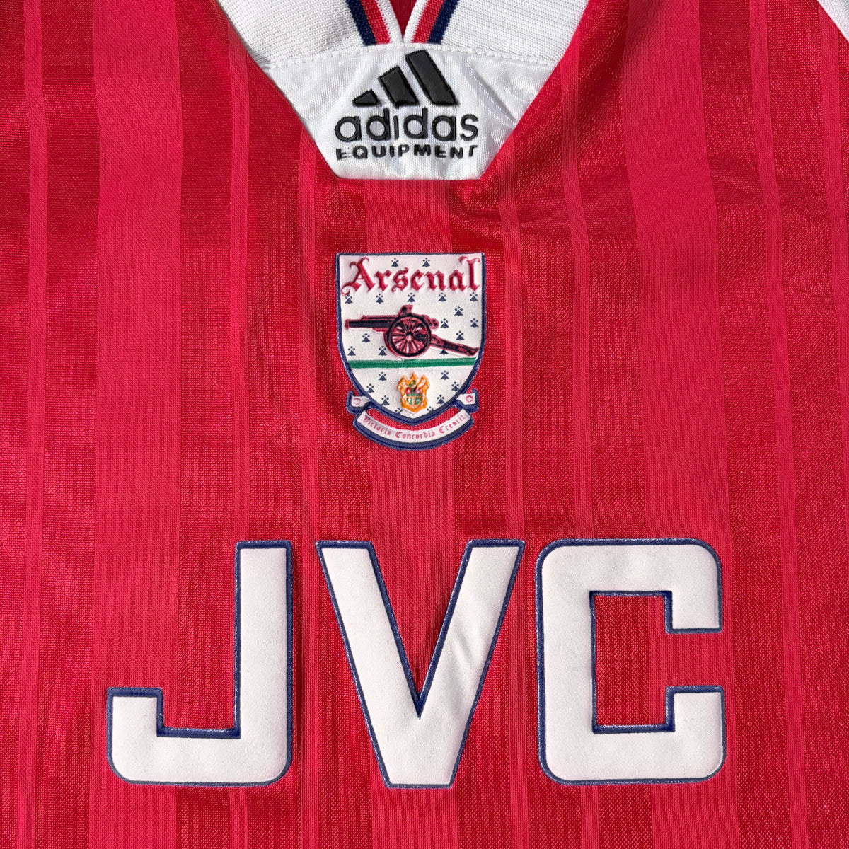 【正規品1992-1994 adidas Arsenal home shirt】