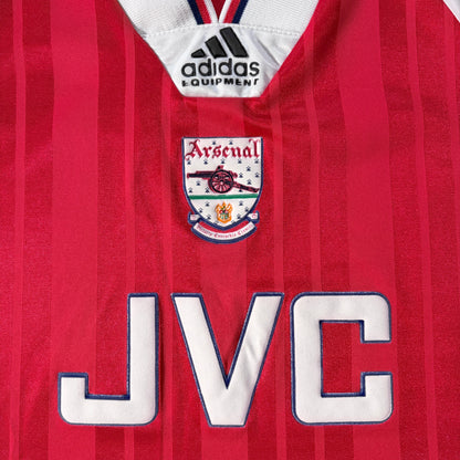 【正規品1992-1994 adidas Arsenal home shirt】