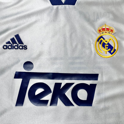 【正規品1999-2000 adidas Real Madrid home UCL決勝進出記念】