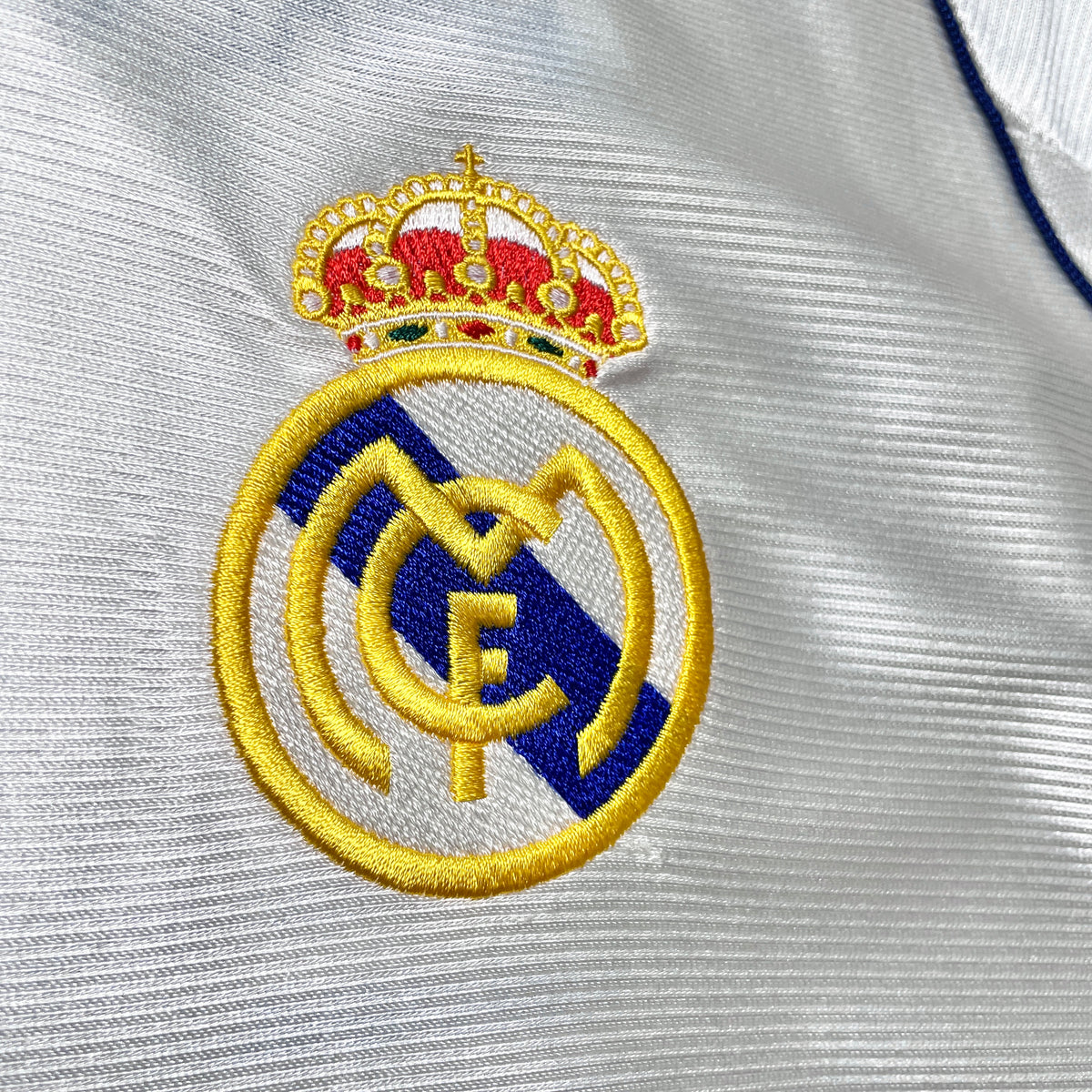 【正規品1999-2000 adidas Real Madrid home UCL決勝進出記念】