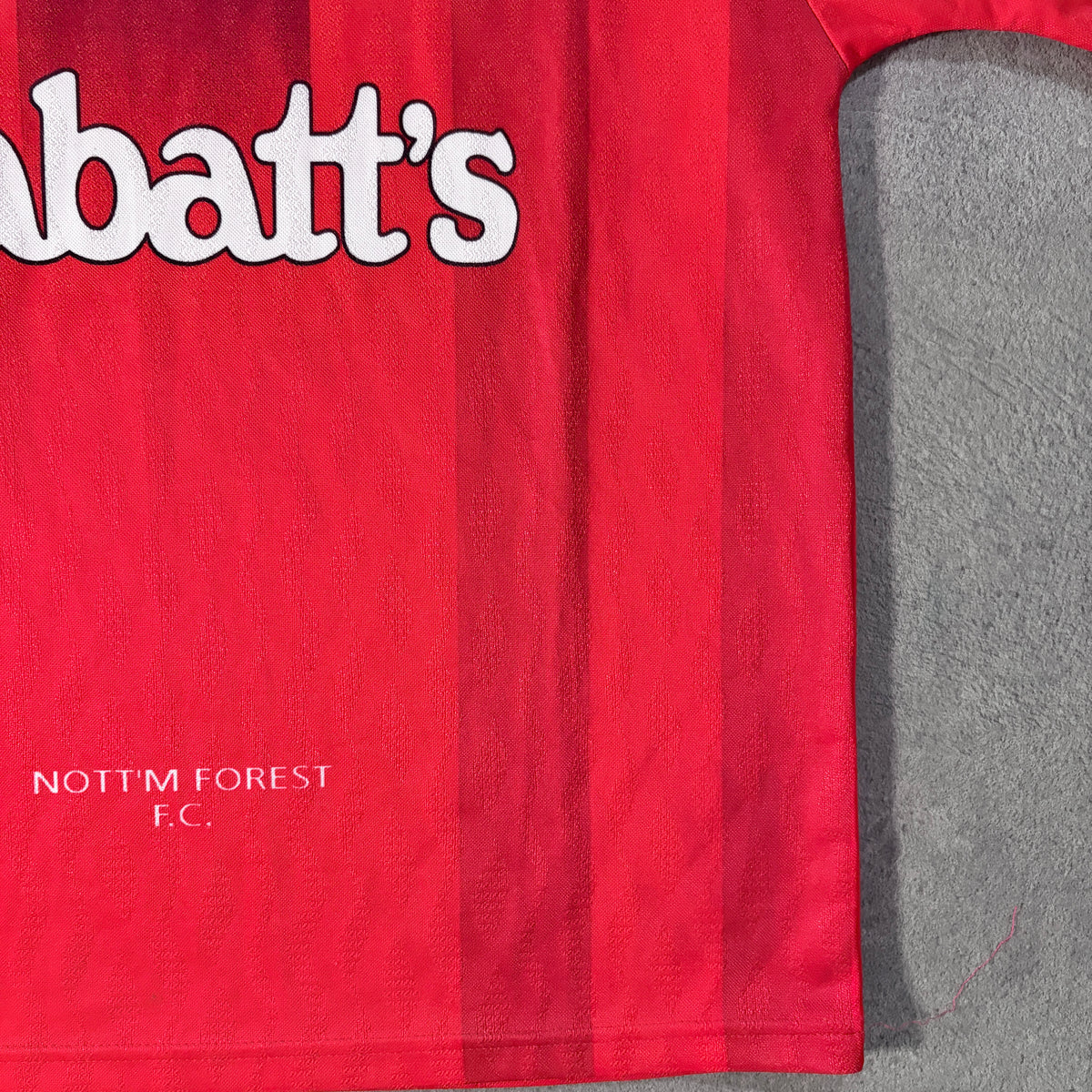 【正規品1996-1997 UMBRO Nottingham Forest home shirt】