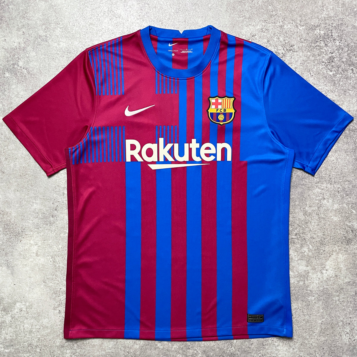 【正規品2021-2022 NIKE Barcelona home F.DE JONG #21】