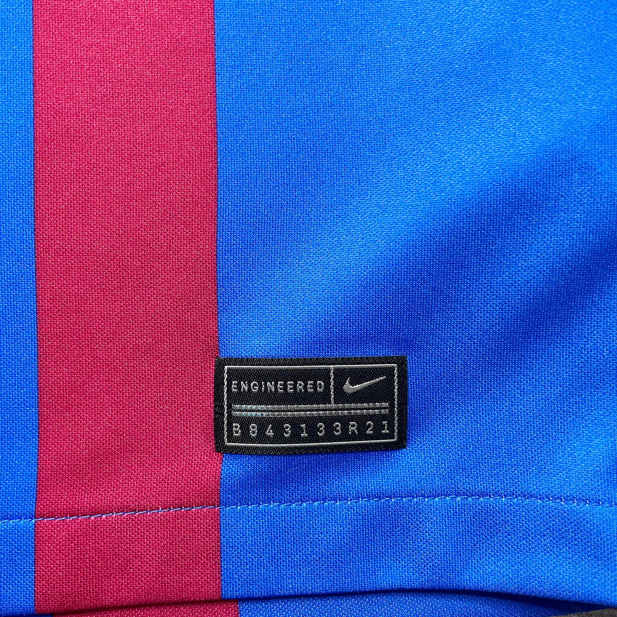 【正規品2021-2022 NIKE Barcelona home F.DE JONG #21】
