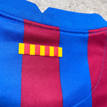 【正規品2021-2022 NIKE Barcelona home F.DE JONG #21】