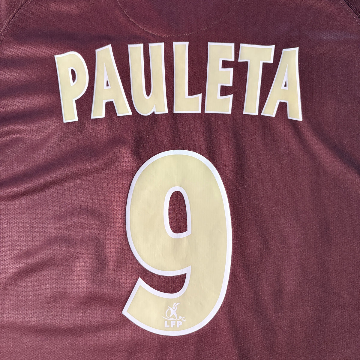 【正規品2006-2007 NIKE Paris Saint-Germain away PAULETA #9】