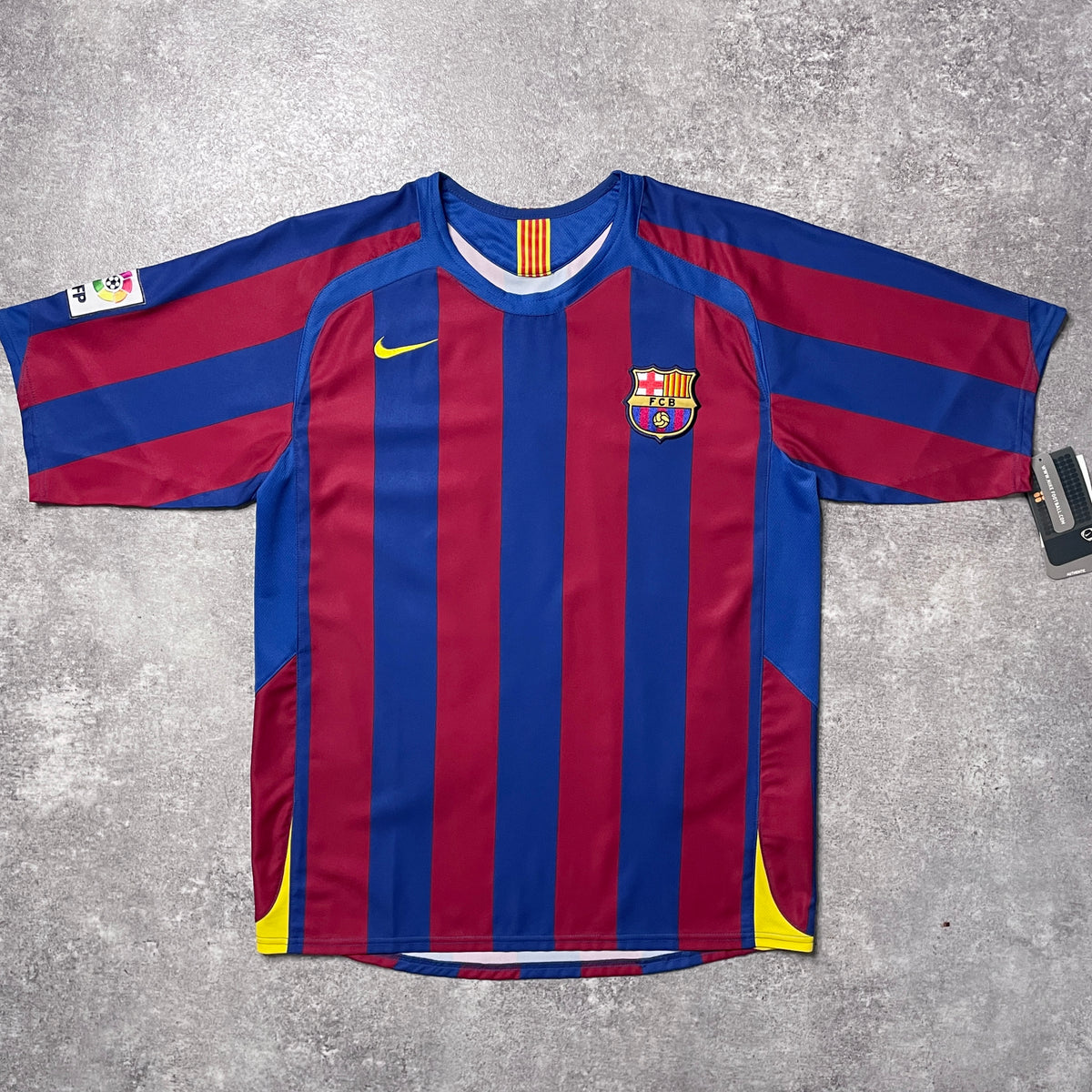 【BNWT正規品2005-2006 NIKE FC Barcelona home MESSI #19】