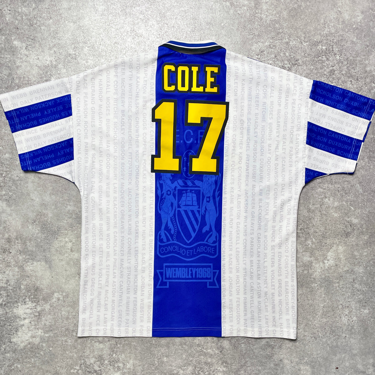 【正規品1994-1996 UMBRO Manchester United 3rd Cole #17】