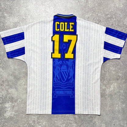 【正規品1994-1996 UMBRO Manchester United 3rd Cole #17】