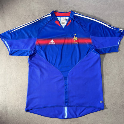 【正規品2004-2006 adidas France home shirt】
