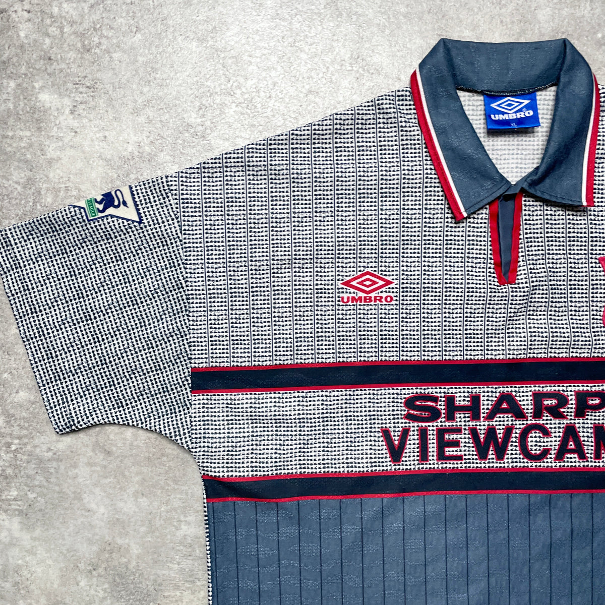 【正規品1995-1996 UMBRO Manchester United Away Cole #17】