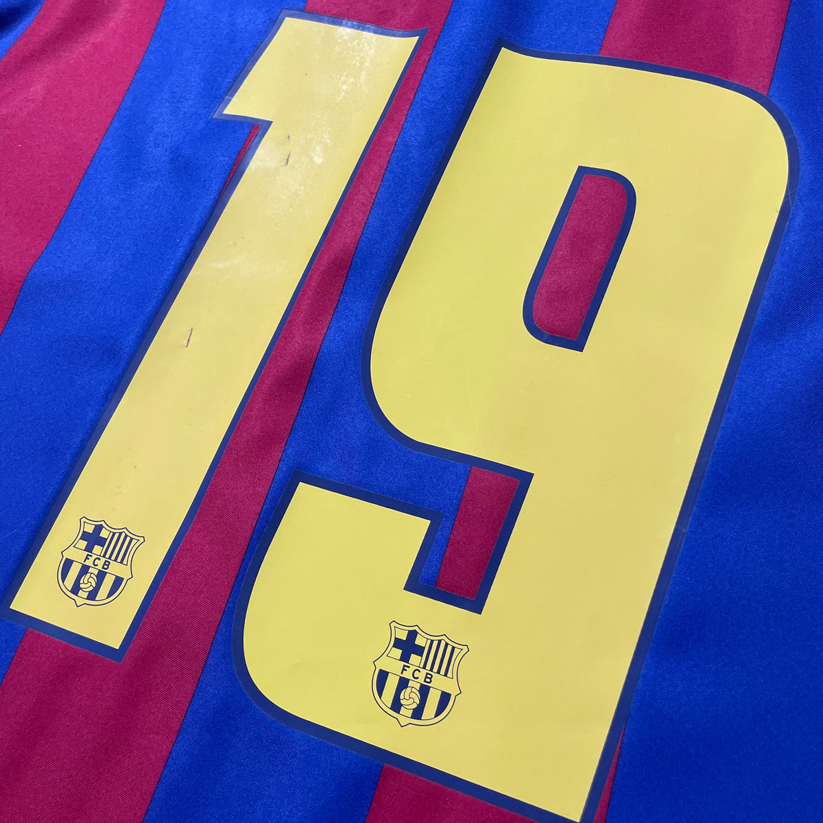 【BNWT正規品2005-2006 NIKE FC Barcelona home MESSI #19】