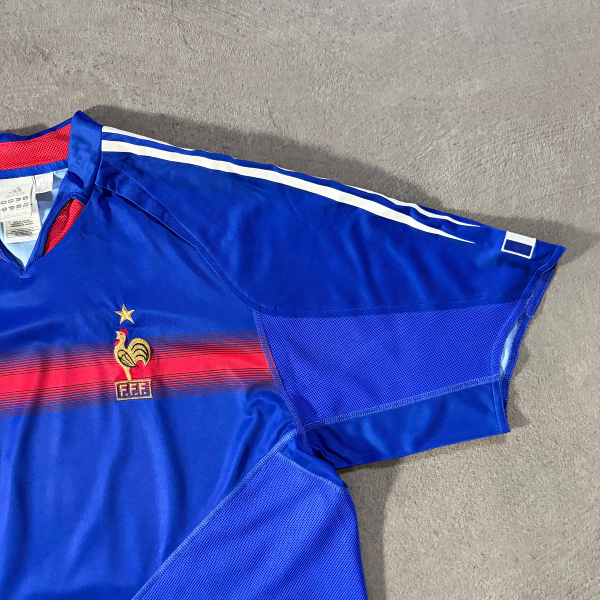 【正規品2004-2006 adidas France home shirt】