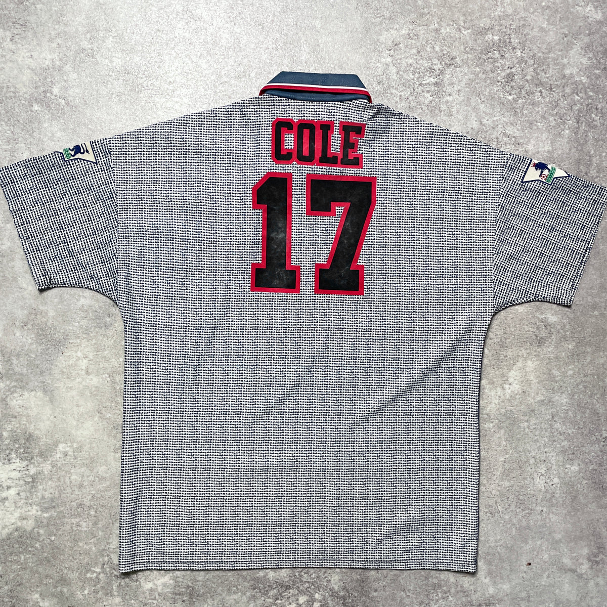 【正規品1995-1996 UMBRO Manchester United Away Cole #17】