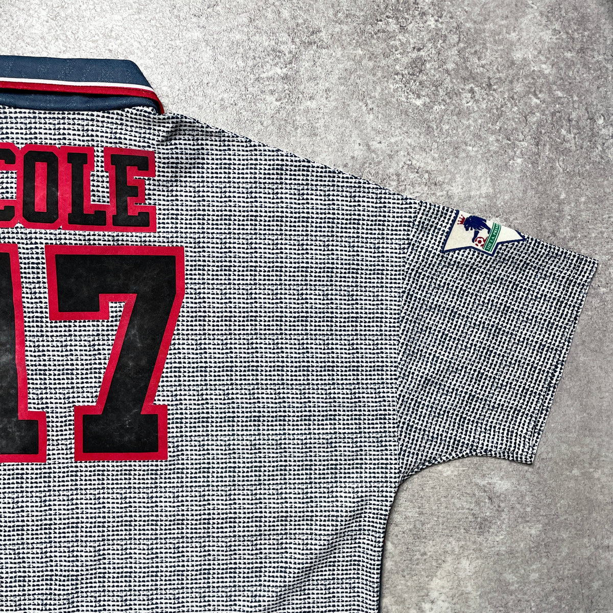 【正規品1995-1996 UMBRO Manchester United Away Cole #17】
