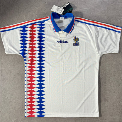 【BNWT正規品1994-1995 adidas France away shirt】
