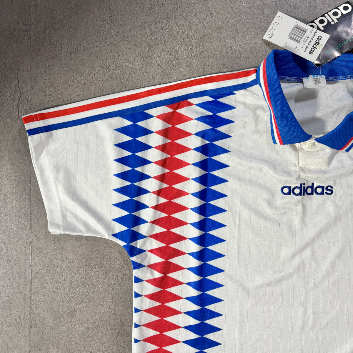 【BNWT正規品1994-1995 adidas France away shirt】