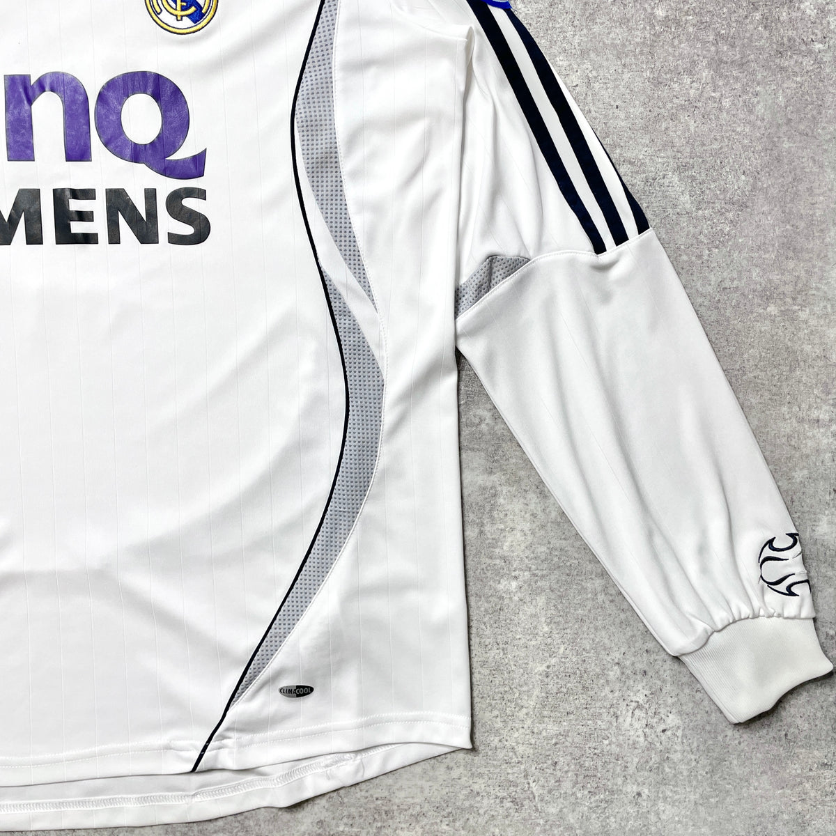 【正規品2006-2007 adidas Real Madrid home L/S RONALDO #9】