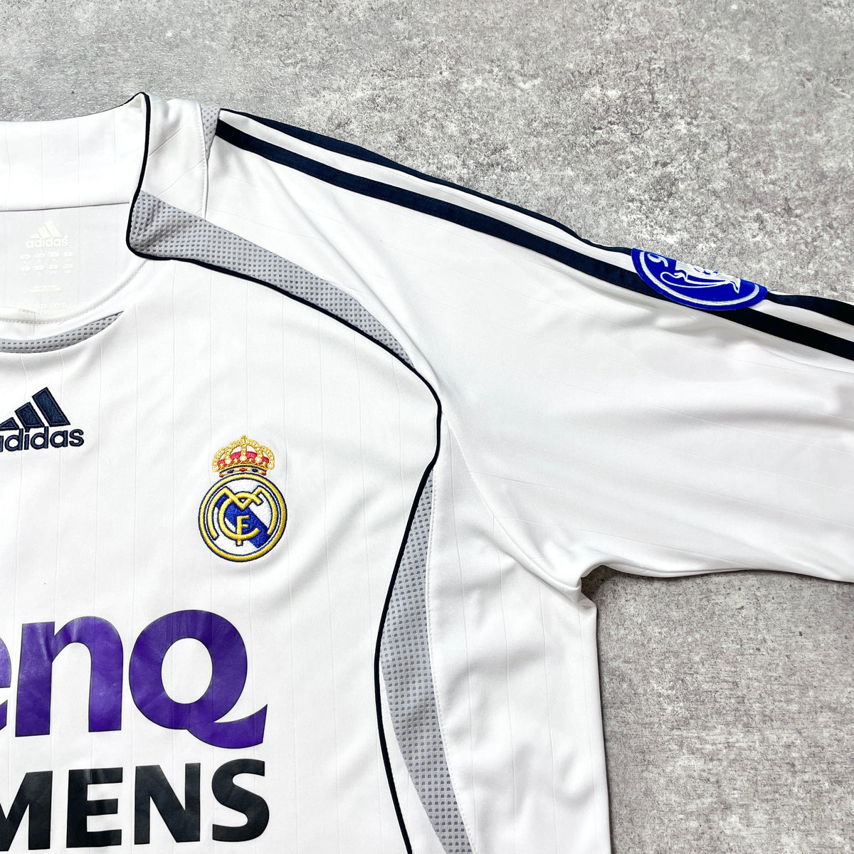 【正規品2006-2007 adidas Real Madrid home L/S RONALDO #9】