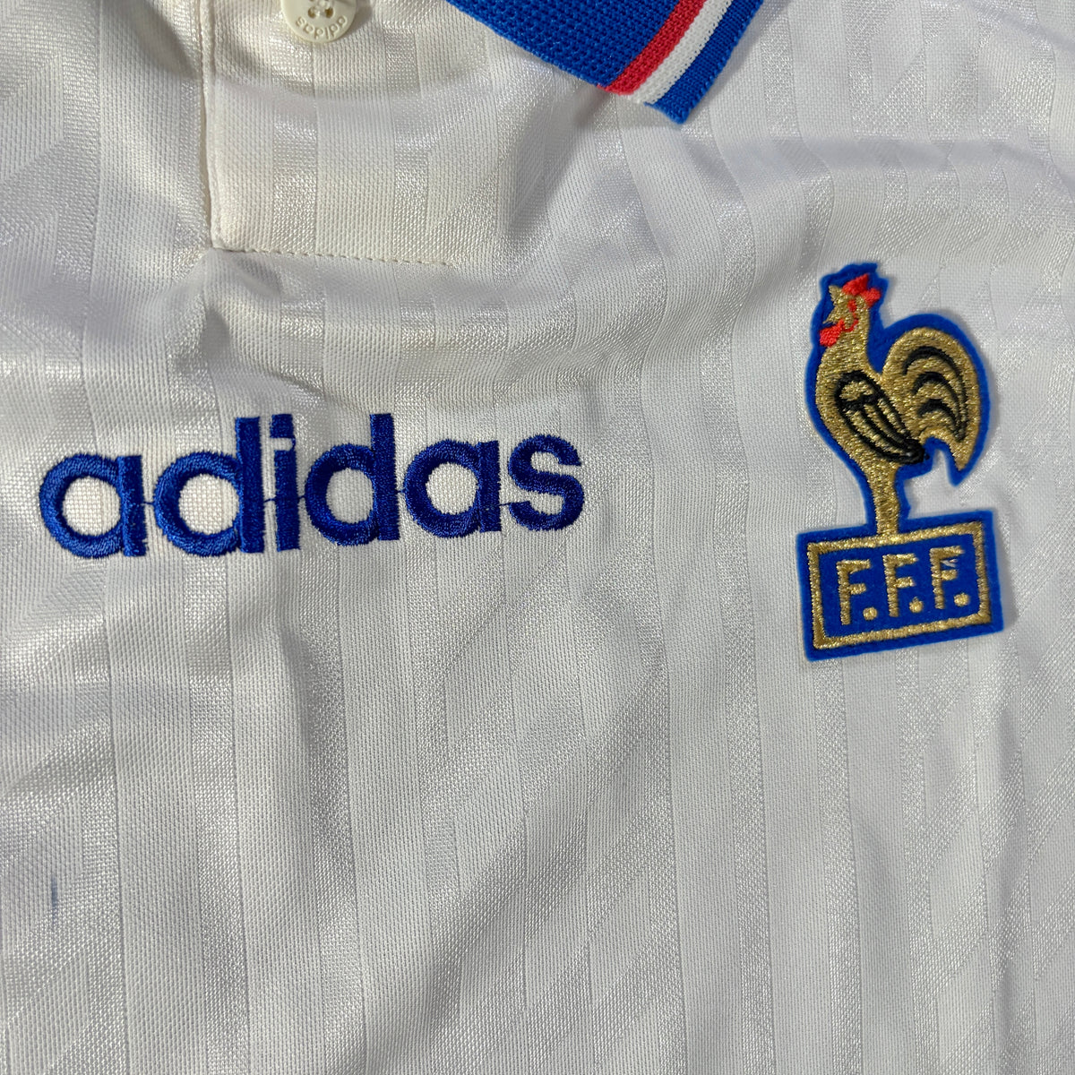 【BNWT正規品1994-1995 adidas France away shirt】