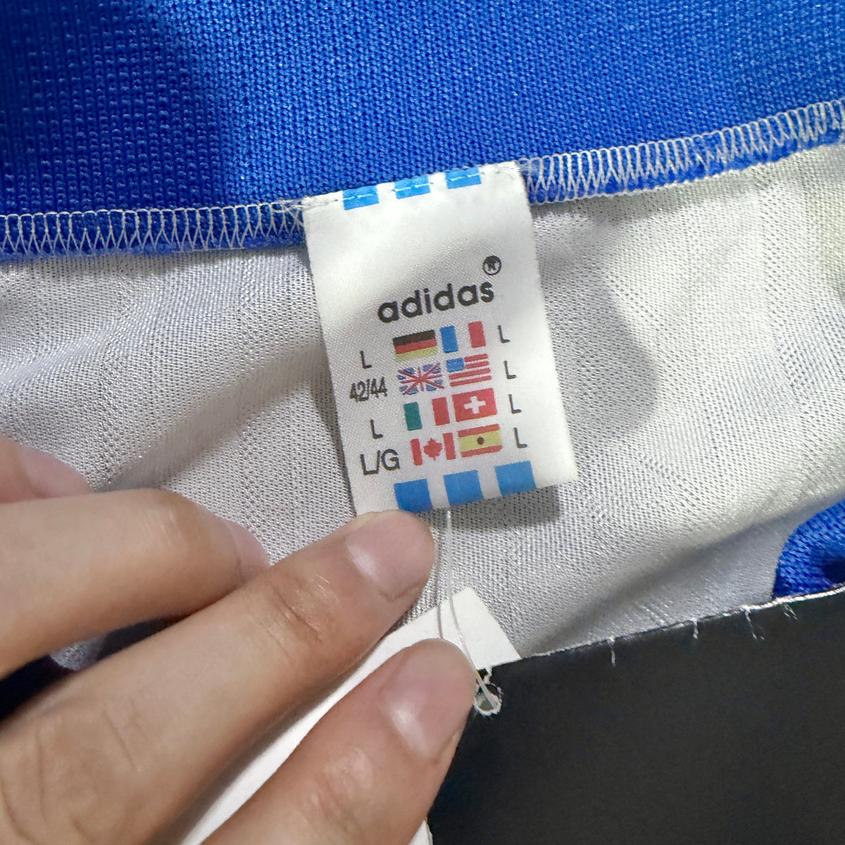 【BNWT正規品1994-1995 adidas France away shirt】