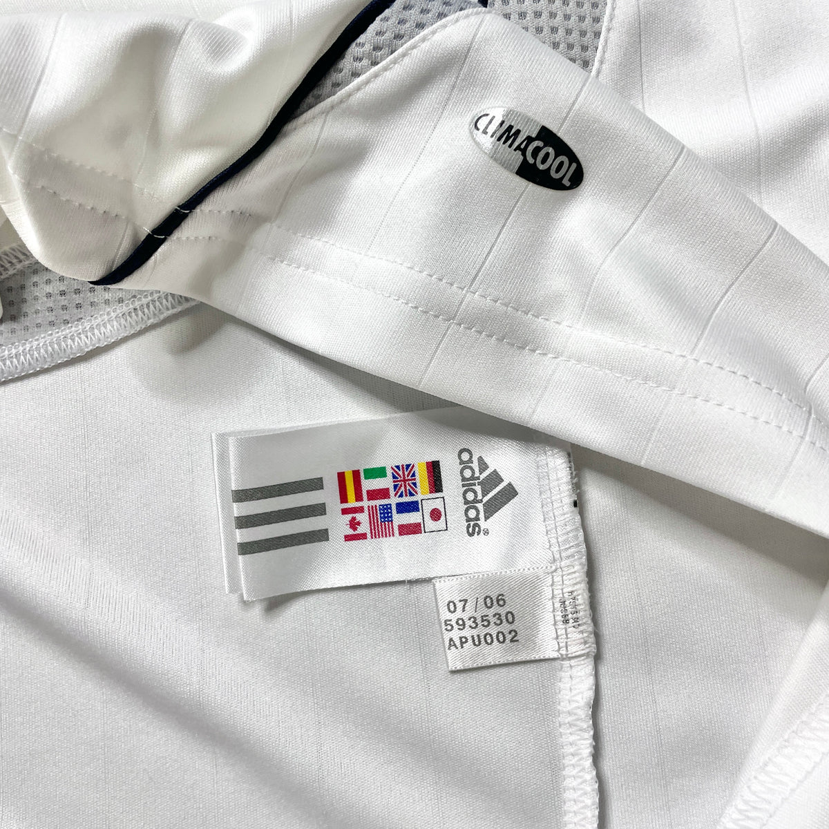 【正規品2006-2007 adidas Real Madrid home L/S RONALDO #9】