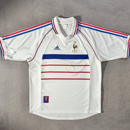 【正規品1998-2000 adidas France away shirt】