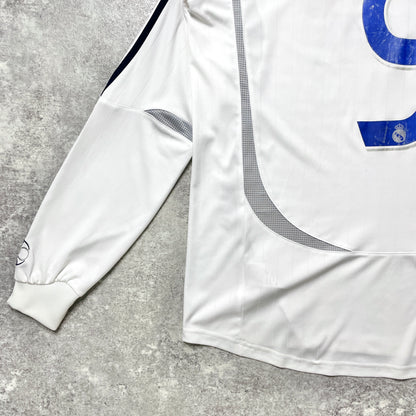 【正規品2006-2007 adidas Real Madrid home L/S RONALDO #9】
