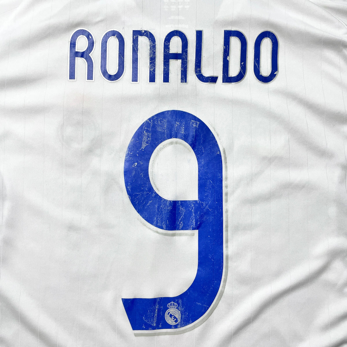 【正規品2006-2007 adidas Real Madrid home L/S RONALDO #9】