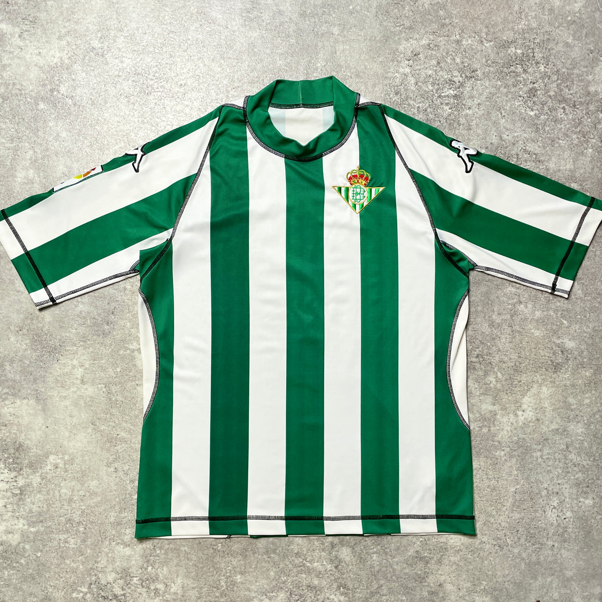 【正規品2003-2004 Kappa Real Betis home JOAQUIN #17】