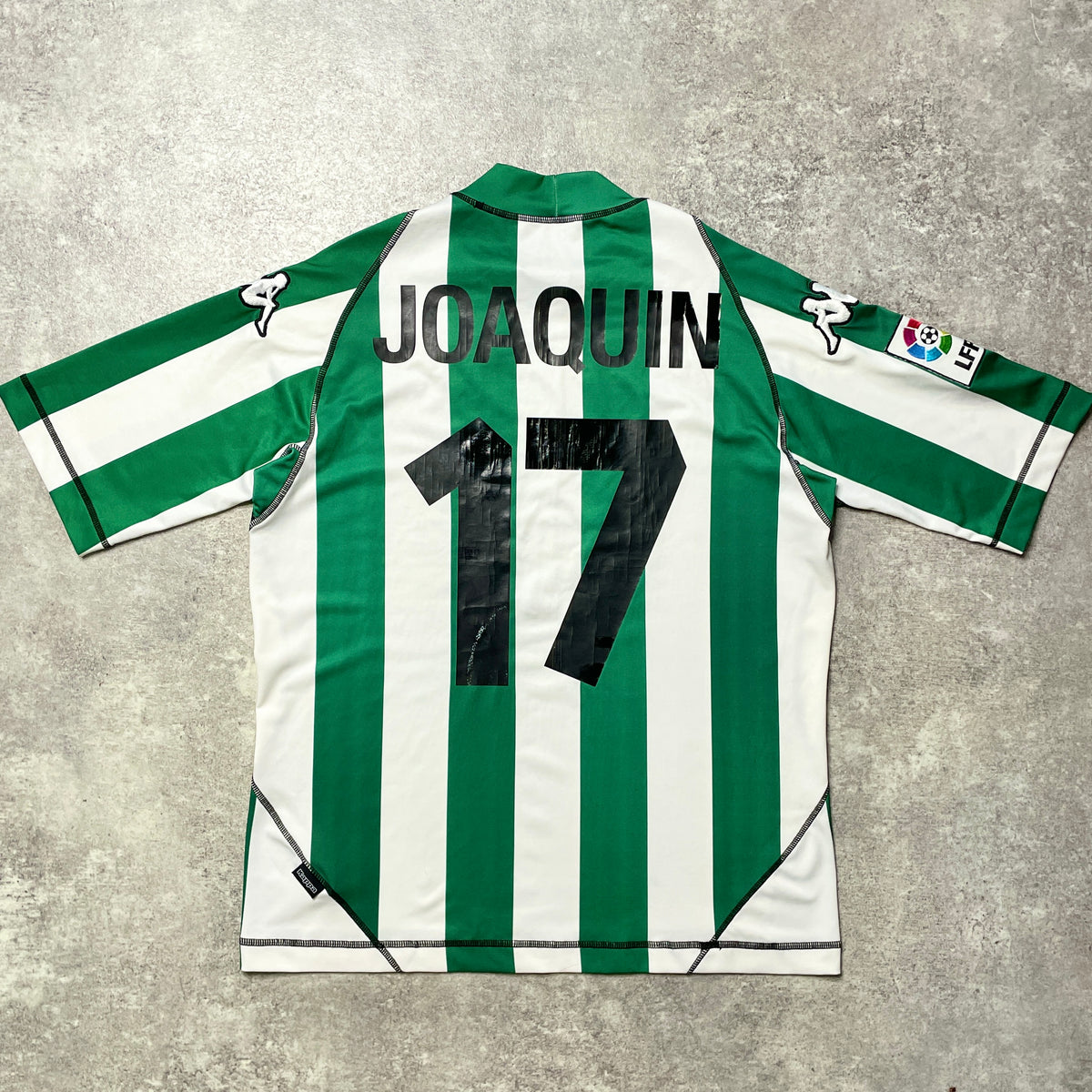 【正規品2003-2004 Kappa Real Betis home JOAQUIN #17】