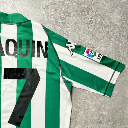 【正規品2003-2004 Kappa Real Betis home JOAQUIN #17】