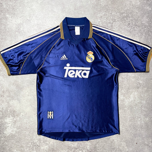 【正規品1998-1999 adidas Real Madrid away shirt】