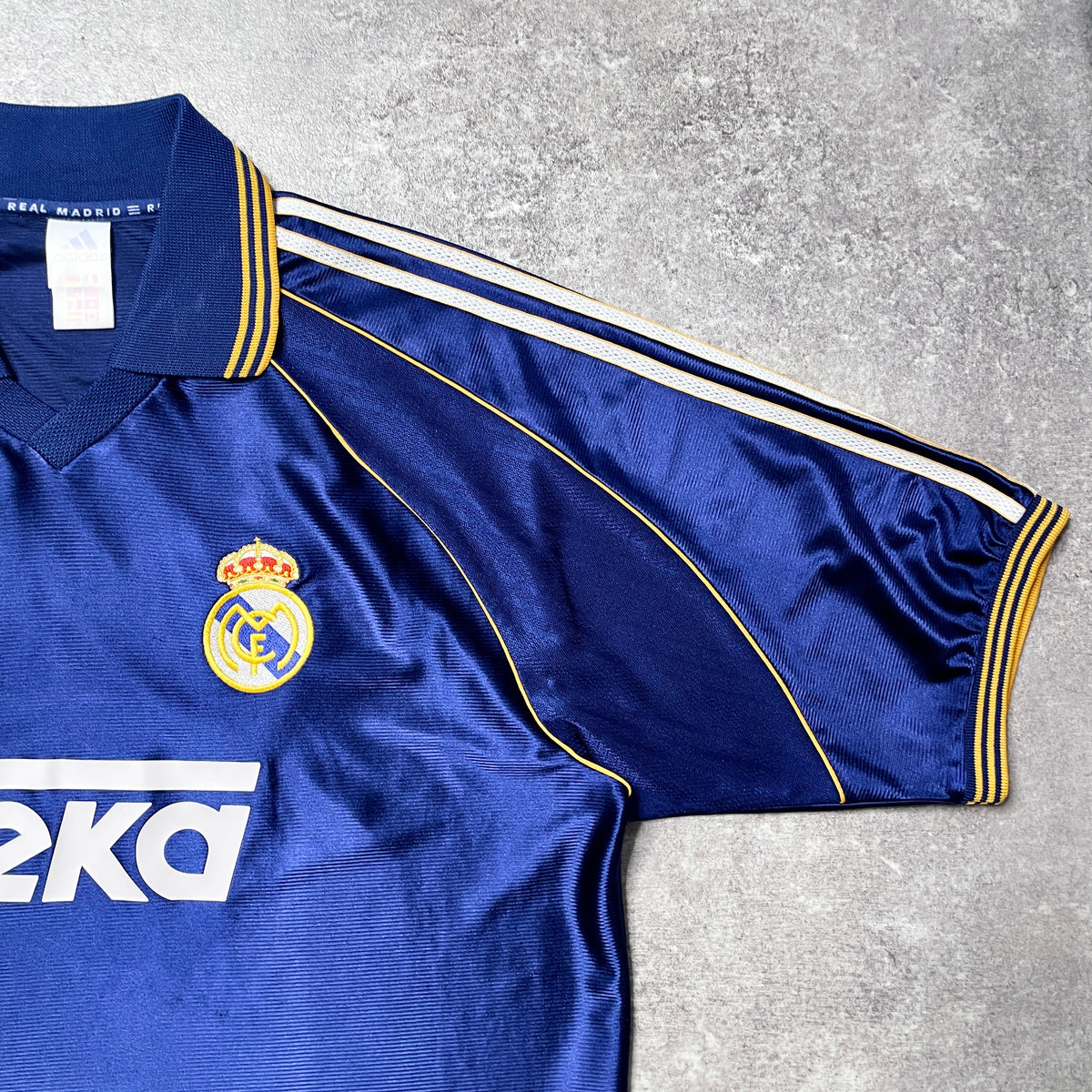 【正規品1998-1999 adidas Real Madrid away shirt】